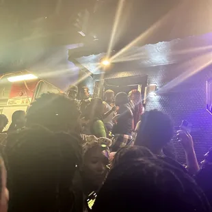 Everyone held up at the door