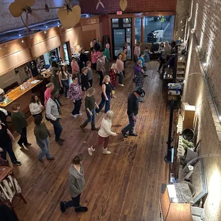 people dancing