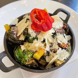 Fire Roasted Brussels