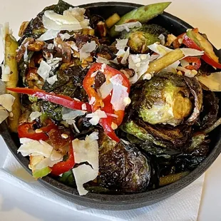 Fire Roasted Brussels