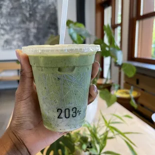 Matcha Mazagran