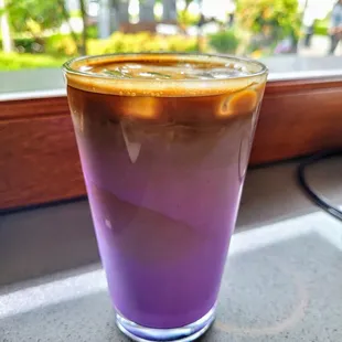 Iced Ube Latte