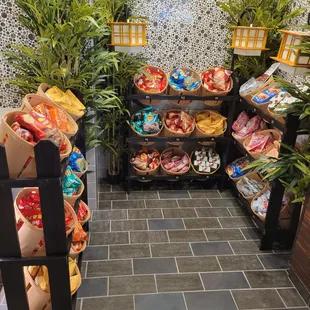 Asian snack corner