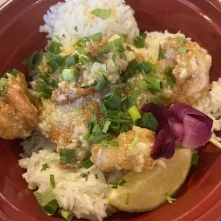 Garlic Butter Shrimp Platter