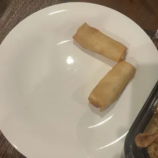 Vegetable spring rolls