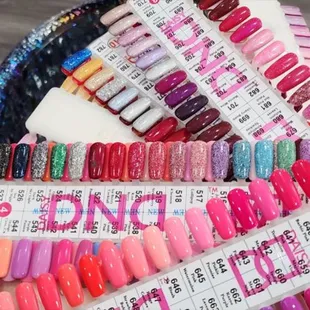 Polish/gel color selection: so many options!