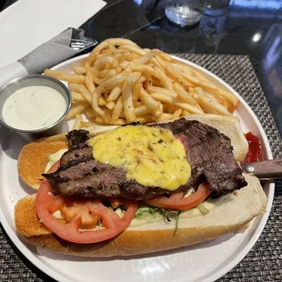 Empire steak sandwich
