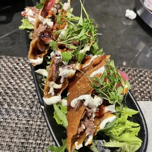 Korean short rib tacos