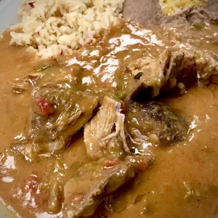 Green Chili Carnitas Plate