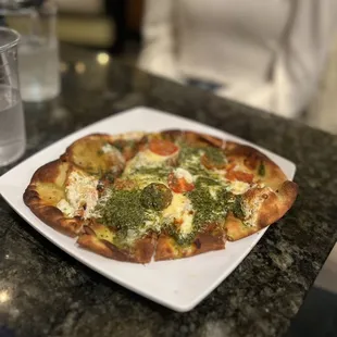 Garlic Pesto Flatbread