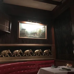 interior, oysters and mussels