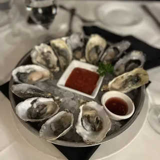 Freshly Shucked Oysters