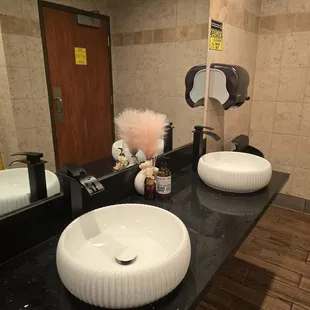 Very clean women&apos;s restroom