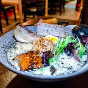 pork ramen deluxe $13