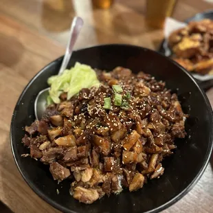 Chashu Rice Bowl - it's massive