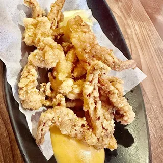 Deep fried ikageso (squid)karaage