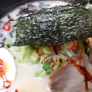B10. Homemade Spicy Tonkotsu Ramen