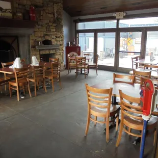 Back room with more seating.