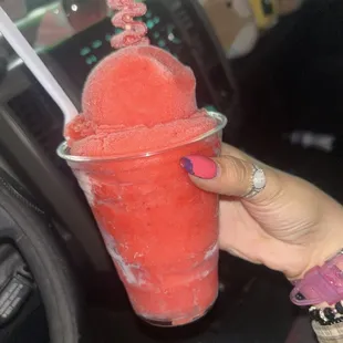 What she gave me. She put NOTHING