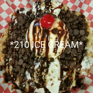 Chocolate Funnel Cake