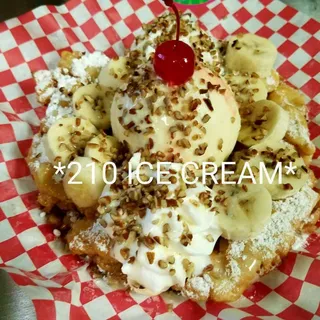 Banana Funnel Cake
