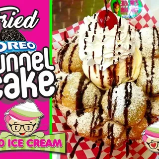 Fried Oreo Funnel Cake