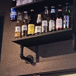 Disgusting display...there were children in this bar as well. Budlight on a Noose? Really?!