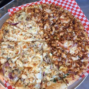 pizza, food
