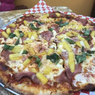 pizza, food