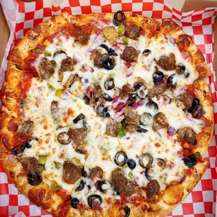 Combination with extra mozzarella (small size)