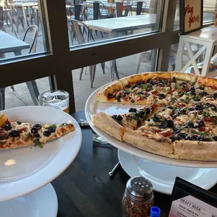 Vegan build your own pizza