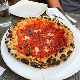 pizza, food