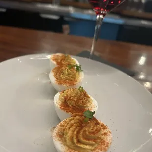 Deviled eggs...OK.