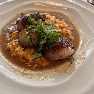 Bacon wrapped scallops