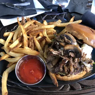 THE DRUNK DUCK BURGER