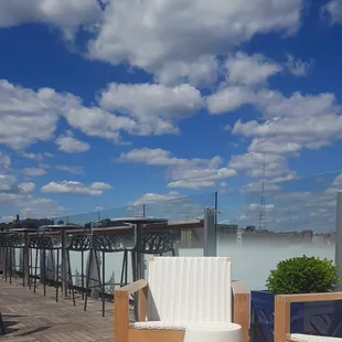 A picture perfect day on the Cocktail Terrace