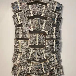 Zoom into see the sheer about of detail in this collage piece!