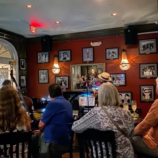 View from the bar seat