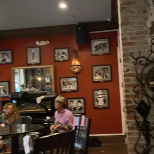 Local performer Lynn Drury singing her heart out.