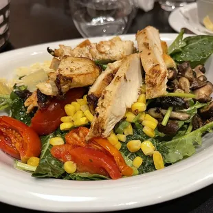 Kale salad with Chicken