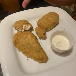 After sitting on the plate for a couple minutes they looked incredibly bad. Like they were a day old.