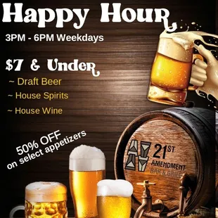 Happy Hour now available!