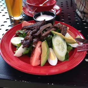 Flat Iron Steak Salad