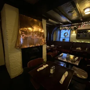 the interior of a restaurant