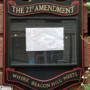 a sign on the side of a building