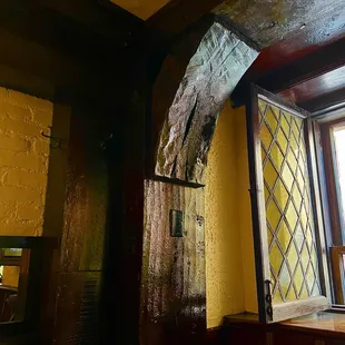 Wood and window, pretty cool.