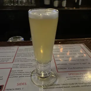 Green tea shot