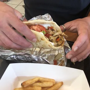 One of the best gyros ever !