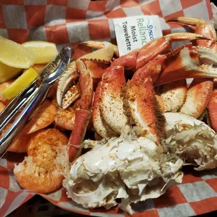 Both the shrimp and the crab were so delicious!