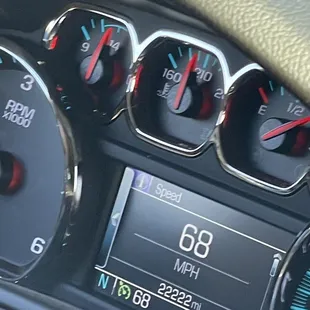 I hit 22222 at the 22 Mile House.